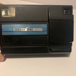 ❤️Kodak Disc 3600 Black Portable Camera NOT TESTED